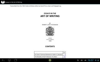 Essays in the Art of Writing screenshot 2