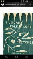 Tuscan folk-lore and sketches poster