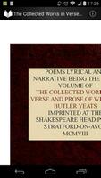 Verse and Prose of Yeats 1 poster