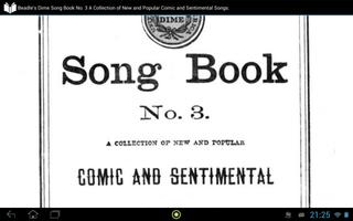 3 Schermata Beadle's Dime Song Book No. 3
