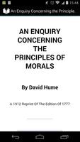 Principles of Morals by Hume الملصق