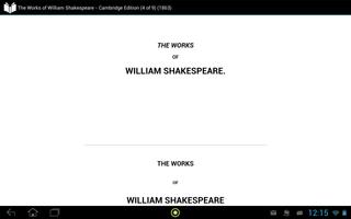 Works of William Shakespeare 4 capture d'écran 2