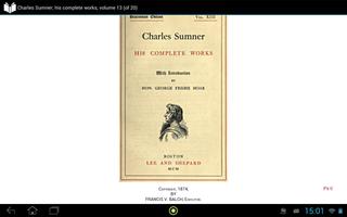 Charles Sumner volume 13 syot layar 3