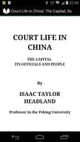 Court Life in China plakat