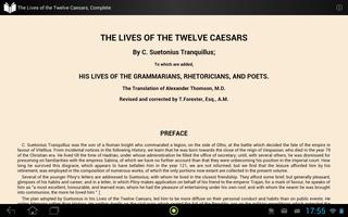 The Lives of Twelve Caesars screenshot 2