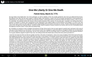برنامه‌نما Give Me Liberty or Death عکس از صفحه