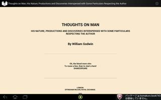 برنامه‌نما Thoughts on Man عکس از صفحه