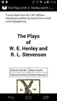Plays of Henley and Stevenson Affiche