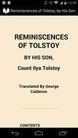 Reminiscences of Tolstoy Affiche