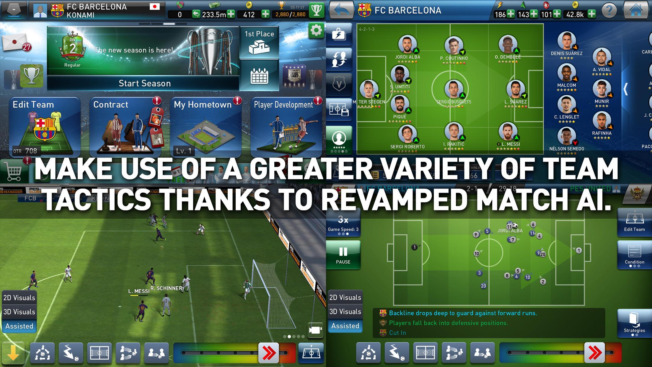 PES CLUB MANAGER APK Download - Free Soccer GAME for Android ... - 