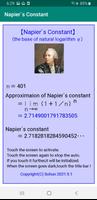 Napier's Constant e capture d'écran 2