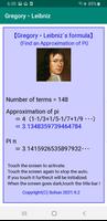 Gregory･Leibniz's Formula capture d'écran 3
