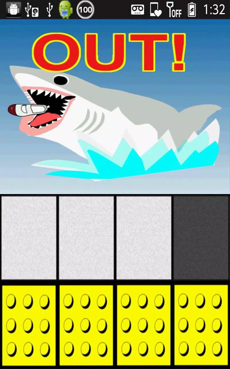 Don’t step the white tile