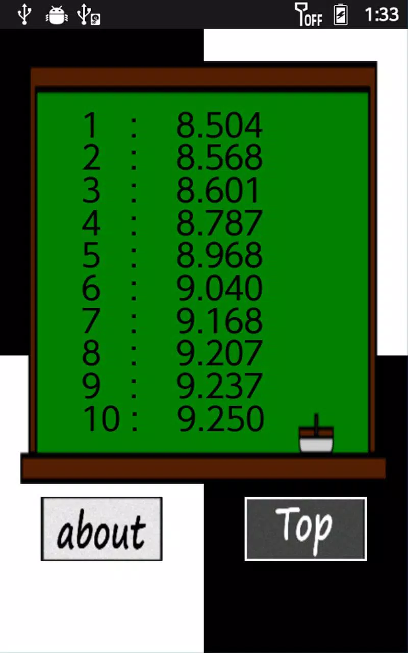 Don’t step the white tile