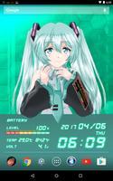 初音ミク 2Dアニメ Live壁紙 ポスター