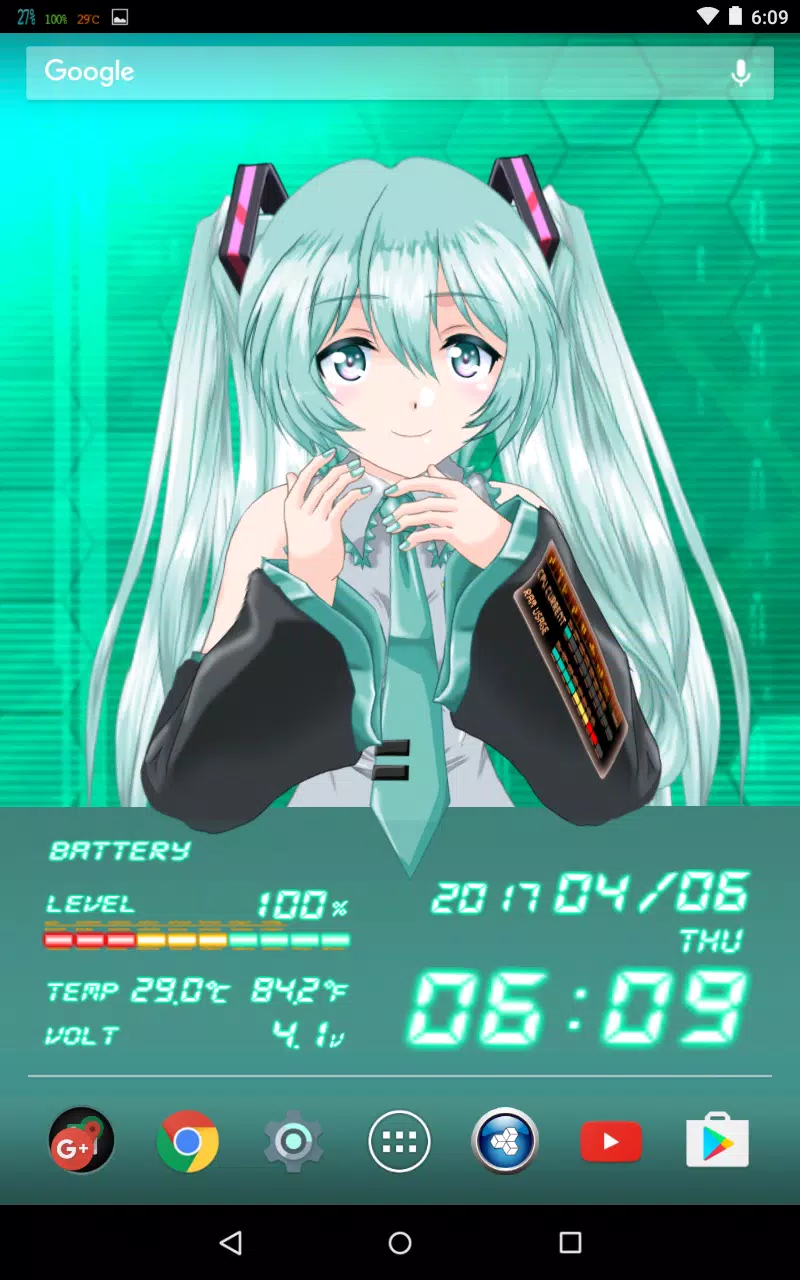 Android向けの初音ミク 2dアニメ Live壁紙 Apkをダウンロードしましょう