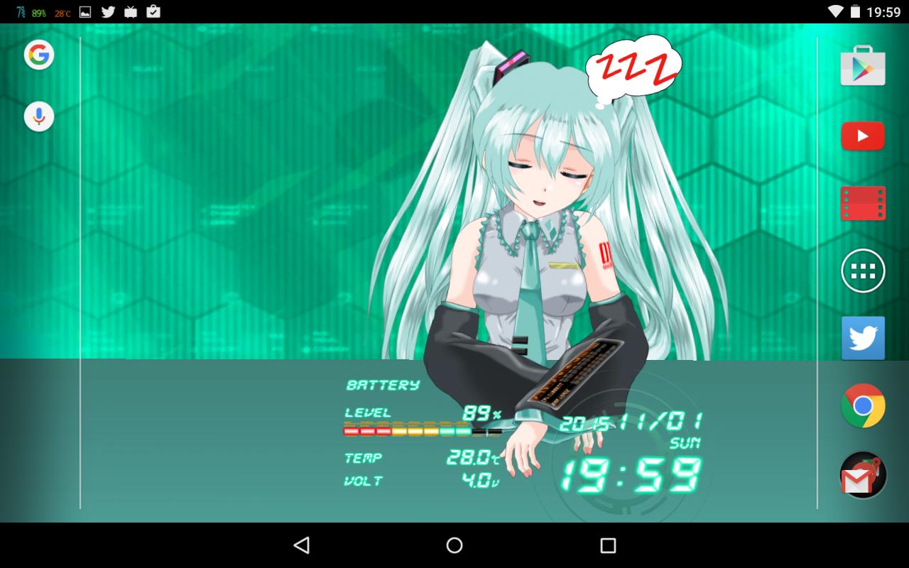 Android 用の 初音ミク 2dアニメ Live壁紙 Apk をダウンロード