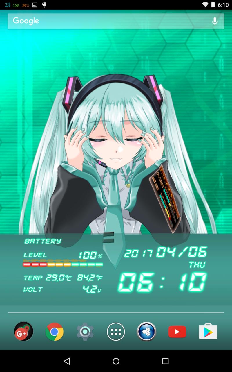 Android 用の 初音ミク 2dアニメ Live壁紙 Apk をダウンロード