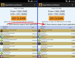 HyperMemoryCleaner free Memory Affiche
