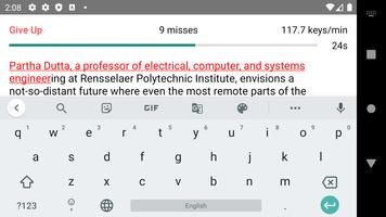 News Typing スクリーンショット 1