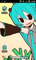 ADW Theme -Miku Hatsune- Affiche