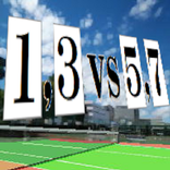 ダブルス進行表シンプル版