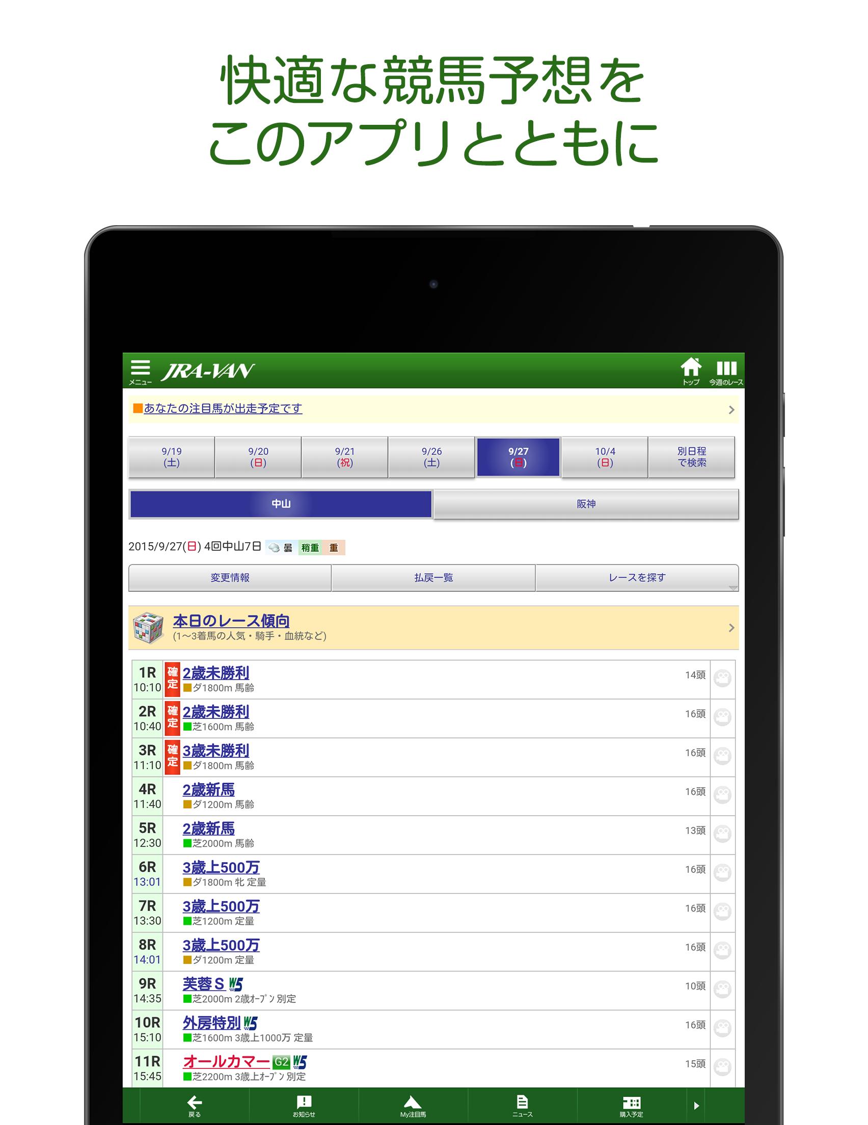 Jra Van競馬情報 For Android For Android Apk Download