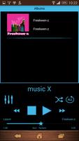 Cool Music Player - music X تصوير الشاشة 2
