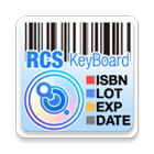 آیکون‌ Barcode/OCR Keyboard