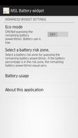 MSL Battery Widget screenshot 1