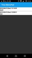 TimeMemopad for 9.0 screenshot 1