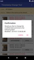 Timestamp Change Tool capture d'écran 1