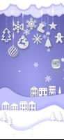 Christmas Snow Live Wallpaper تصوير الشاشة 1