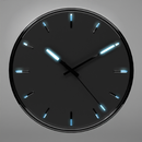 APK Dark Cool Analog Clock Widget