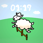Sheep Jumping Live Wallpaper أيقونة