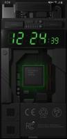 Circuit Board Clock LWP تصوير الشاشة 2
