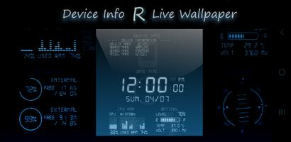 Device Info R ライブ壁紙 ポスター