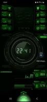 3 Schermata HUD Infographic Live Wallpaper