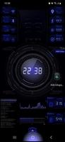 2 Schermata HUD Infographic Live Wallpaper