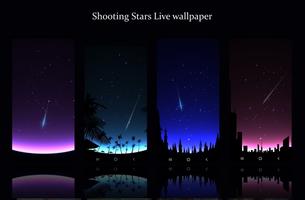 Shooting Stars Live Wallpaper Affiche