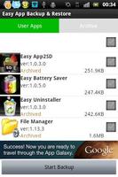 Easy App Backup & Restore الملصق