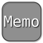 Text Memo(Widget) icône