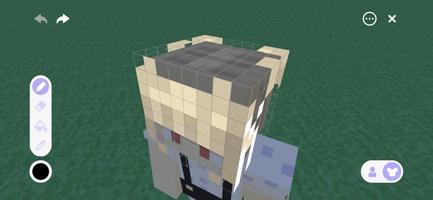 3D Skin Designer for Minecraft capture d'écran 1