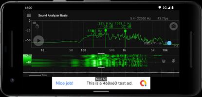 Sound Analyzer Basic スクリーンショット 3