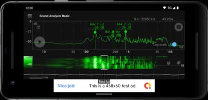 Sound Analyzer Basic स्क्रीनशॉट 3