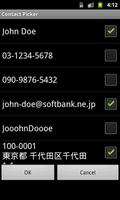 Contact Picker स्क्रीनशॉट 1