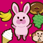 Sweets and hungry animals Zeichen
