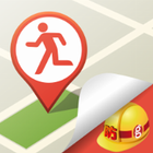 goo防災マップ（避難所、公衆電話、公共施設等を地図表示） icône