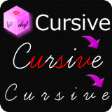 Cursive transformation APK