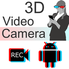 3D Video Camera icono